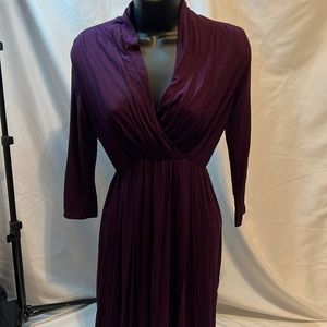 Gilli, 3/4 length sleeve dress, maroon